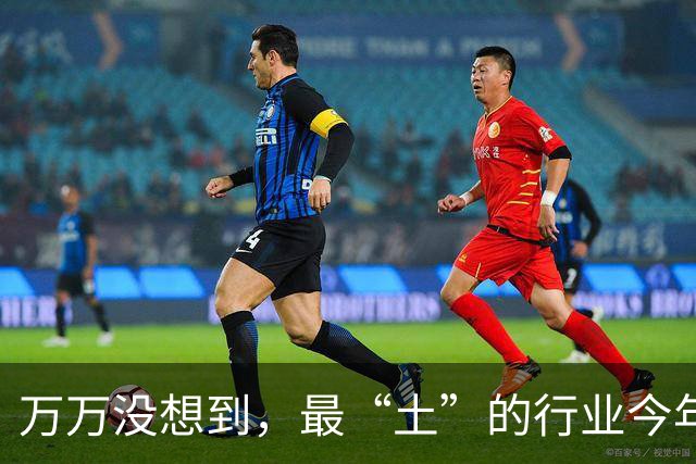 万万没想到，最“土”的行业今年火了
